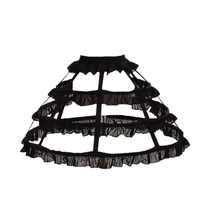 Image de Robe Lolita Dentelle Cage à Oiseaux - Style Mariée & Cosplay