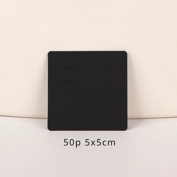 5x5cm czarny karta
