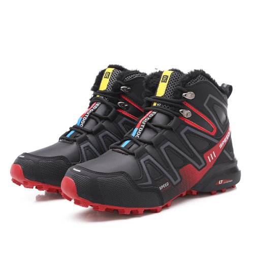 Afbeelding van Warmte en grip in één: comfortabele winter wandelschoenen voor heren met anti-slip zool en lichtgewicht design