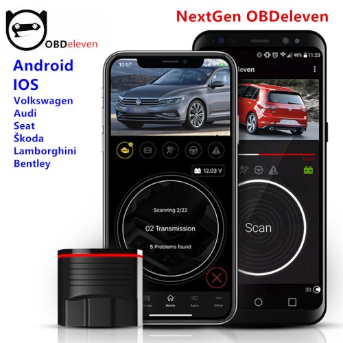 Immagine di OBDeleven OBD11 Nextgen Dispositivo OBD 11 Per BMW per Volkswagen VW/Audi/Skoda per OBD11 IOS + Android OBD2 Scaner Strumento Diagnostico