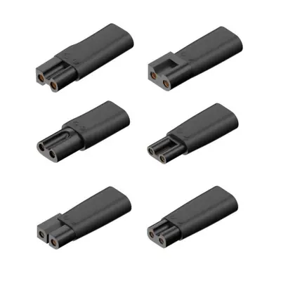 Image de Chargeur USB Type-C 6 Pièces pour Tondeuses et Rasoirs Électriques