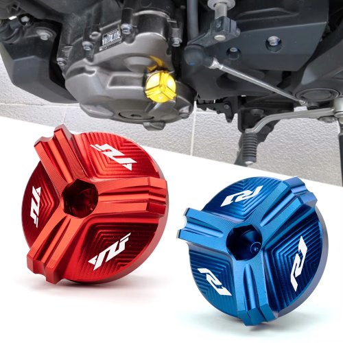 Bild von CNC Öldeckel für Yamaha R1, R3, R6, R7 – Hochwertig & Stilvoll