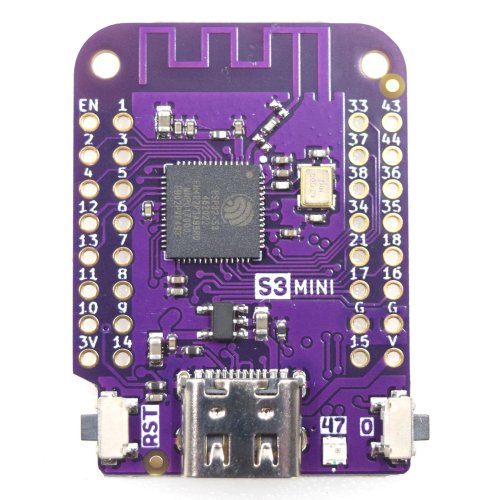 Image de ESP32-S3 Mini Board IoT avec WiFi & Bluetooth