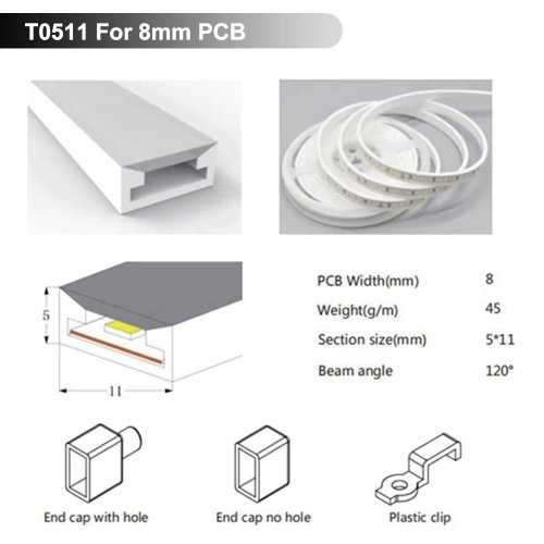 Afbeelding van Waterdichte Flexibele Neonbuizen - IP67 LED Lichtstrip