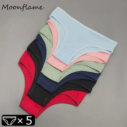 Image de Culottes Femme Sexy en Dentelle - Lot de 5