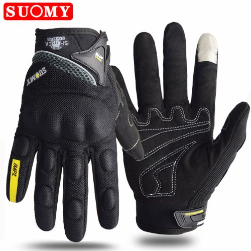 Afbeelding van Ademende Motorhandschoenen met Touchscreen – Suomy Racing