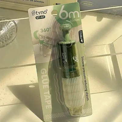 Image de Distributeur de points adhésifs transparents - Rechargeable