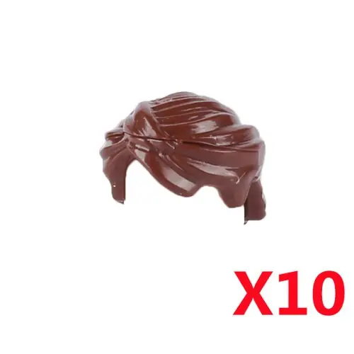Image de Coiffures Mini Briques - Cheveux Longs Bouclés pour Figurines
