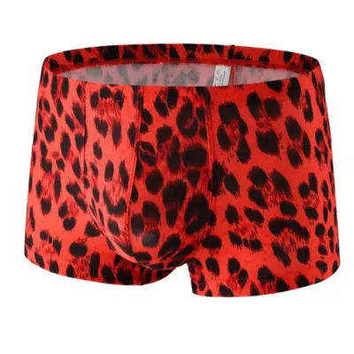 Image de Boxer Homme Léopard Respirant - Confort & Style