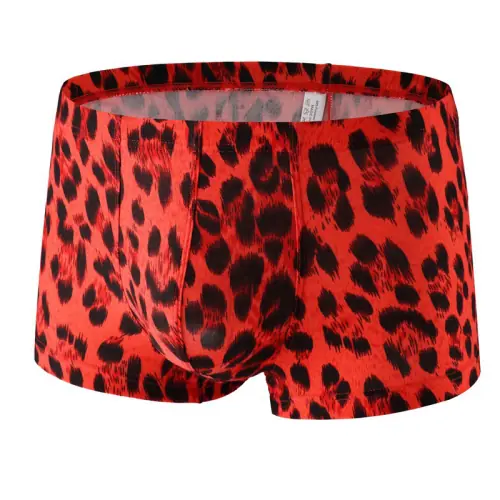Image de Boxer Homme Léopard Respirant - Confort & Style