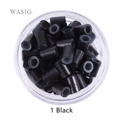 Image de Anneaux à Boucle Microliens pour Extensions de Cheveux