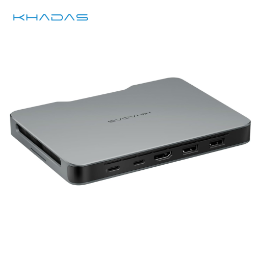 Immagine di Mini PC Khadas Mind 2S 2 con Processore Intel Core Ultra 7 255H, 64 GB RAM, 2 TB SSD, Windows 11 Home, Supporto 8K e Porta Thunderbolt 4