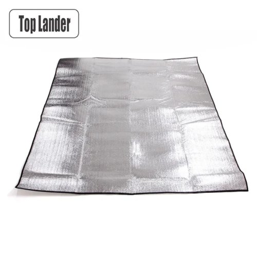 Image of Premium Thermal Camping Mat with Aluminum Foil Insulation – Ultra-Comfortable Foam Sleeping Pad for Outdoor Adventures