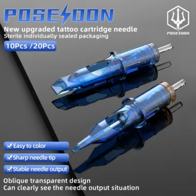 Image de Aiguilles de Tatouage Poseidon V3 - 10 Pièces Jetables