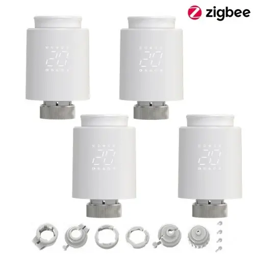 4PCS Zigbee TRV