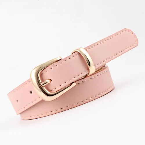 Pink gold buckle