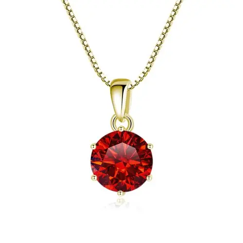 Image de Collier Moissanite 1 Carat - Argent Sterling 925