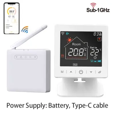 Image de Thermostat Intelligent WiFi pour Chaudière à Gaz
