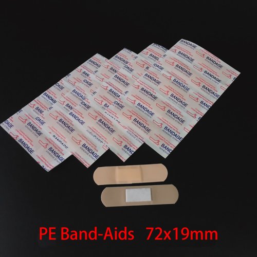 Imagen de Vendajes impermeables para primeros auxilios, apósito adhesivo para heridas de 72x19mm, primeros auxilios para el hogar, viajes, campamento al aire libre, Kits de emergencia, 20 a 100 unidades