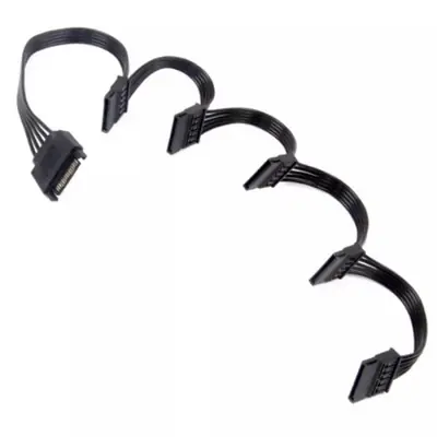 Image de Câble Alimentation Molex 4P à SATA 15P - 60cm