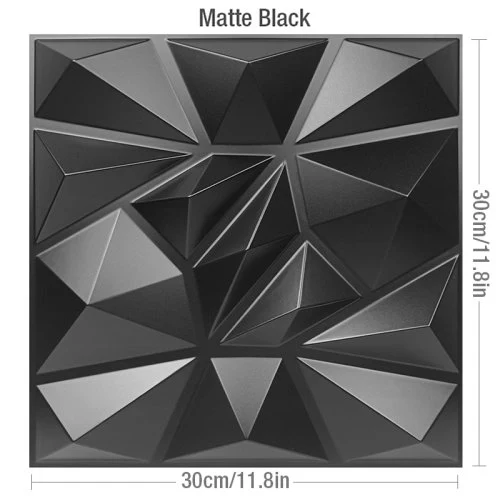 D-Mat zwart-12 stuks