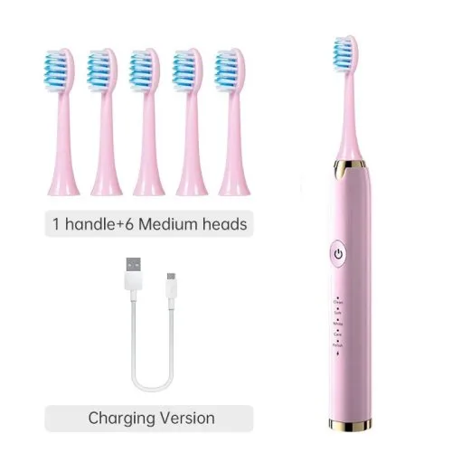 Pink With 6 Heads