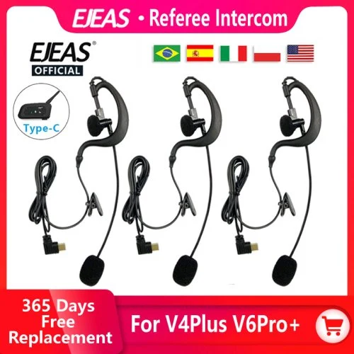 V4 Plus hoofdtelefoon 3pcs