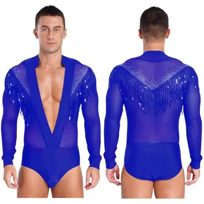 Image de Costume de Danse Latine Homme - Élégant & Brillant