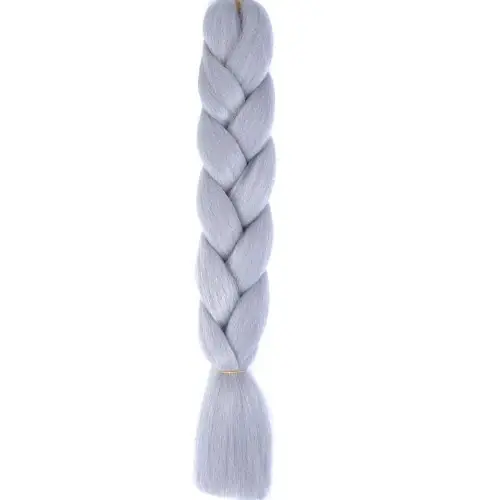 Image de Extensions tresses synthétiques afro ombrées 24 pouces pour enfant