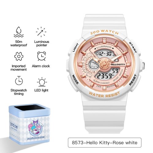 Hello Kitty-M-White
