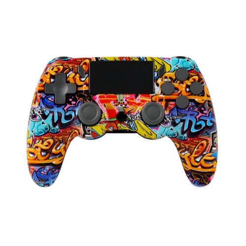 Immagine di GAMINJA P47 Controller Bluetooth wireless Gamepad con giroscopio a 6 assi PC Joystick touchpad Doppia vibrazione per PC PS4 Wins 7 8