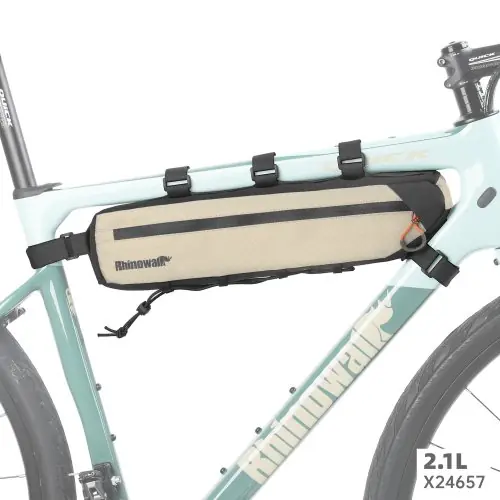 Image de Sac de Rangement Triangulaire pour Vélo - 2,1L & 2,7L