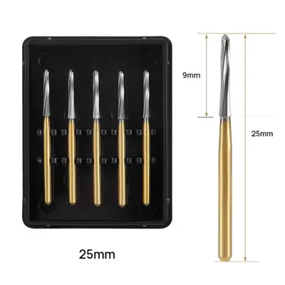 Image de Fraise Dentaire Endodontique en Carbure FG 1.6mm - Précision & Sécurité