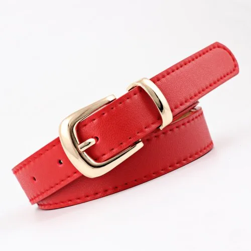 Red gold buckle