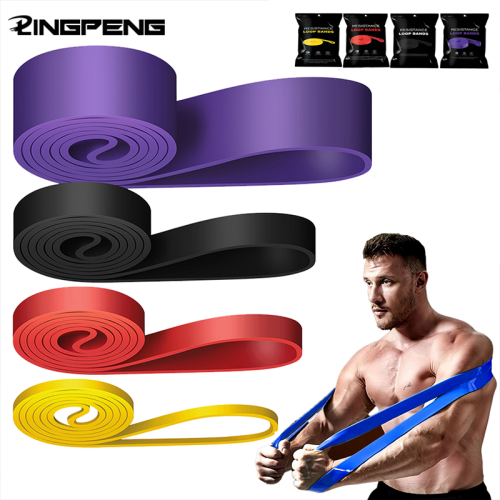 Afbeelding van Latex Weerstandsbanden voor Pull-Up en Krachttraining – Home Fitness Rubber Expander Loop voor Effectieve Workout en Spieropbouw