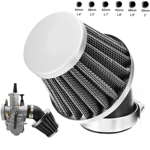 Afbeelding van Universele Luchtfilter 35mm 38/42/45/48/50mm Motorfiets Luchtfilter voor 50cc 110cc 125cc 140cc Motorfiets ATV Scooter Pit Dirt Bike