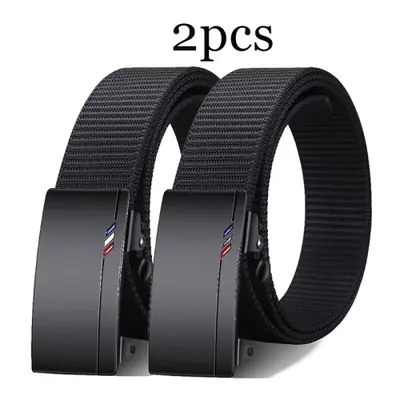 Image de Ceinture Homme Tissée - Boucle Automatique & Décontractée