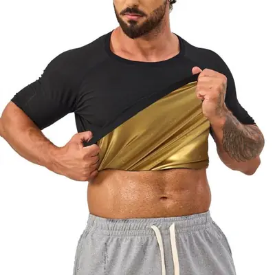 Image de Chemise de Sauna Homme - Compression & Transpiration Intensifiée
