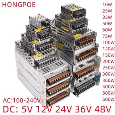 Image de Transformateur d'alimentation DC 5V-48V, 2A à 60A