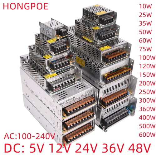 Image de Transformateur d'alimentation DC 5V-48V, 2A à 60A