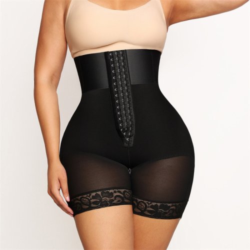 Image of Natural High-Waisted Body Shaping Panties with Butt Lifter and Tummy Control for Smooth Silhouette and Enhanced Confidence