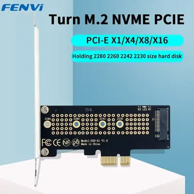Image de Adaptateur M.2 NVMe PCIe 4.0 avec Dissipateur