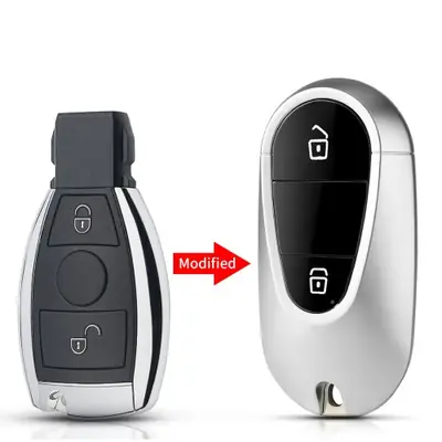Image de Clé Voiture Intelligente pour Mercedes-Benz Classe S & BMW - Mise à Jour à Distance