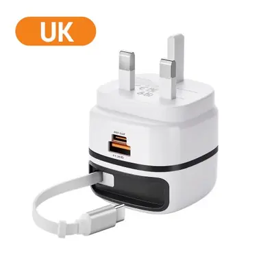 Image de Chargeur USB-C 65W Rapide - Universel pour iPhone, Samsung & PC