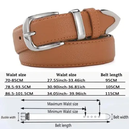 Image de Ceinture en cuir femme élégante et tendance
