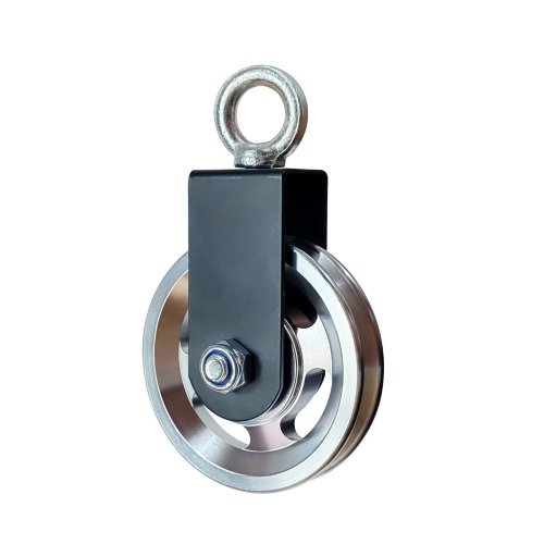 Imagen de Poleas de Aluminio Ligero con Rotación de 360° - Ideal para Entrenamiento en Casa