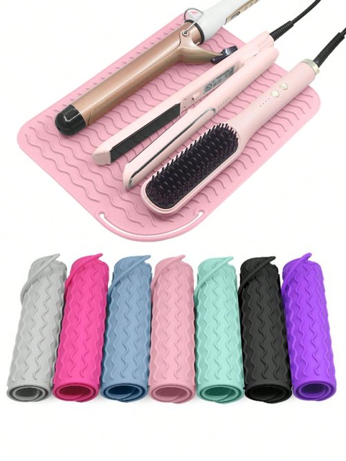 Hitzebeständige Silikon-Abdeckung für Haarstyling-Tools – Tragbarer Reise-Schutz für Lockenstab und Glätteisen