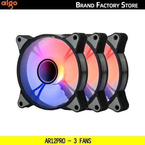 Zwart 3 ventilator set