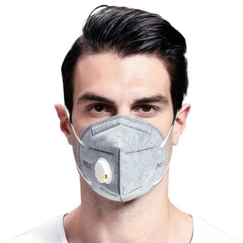Imagen de Máscara PM2.5 Plegable con Válvula - Protección Antipolvo y Antiolor