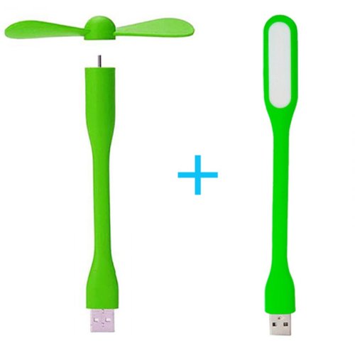 Afbeelding van Draagbare Creatieve Mini Usb Ventilator Flexibele Buigbare Koelventilator En Usb Led Licht Voor Power Bank Notebook & Computer Zomer gadget